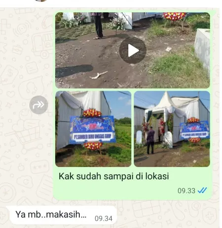 Pengiriman Karangan Bunga Pamulang Timur