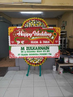 Papan Bunga di Pamulang Timur