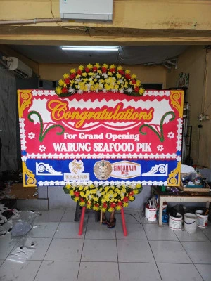Papan Bunga di Pamulang Timur